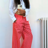 Gabrielle Pants Pink&Orange