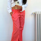 Gabrielle Pants Pink&Orange