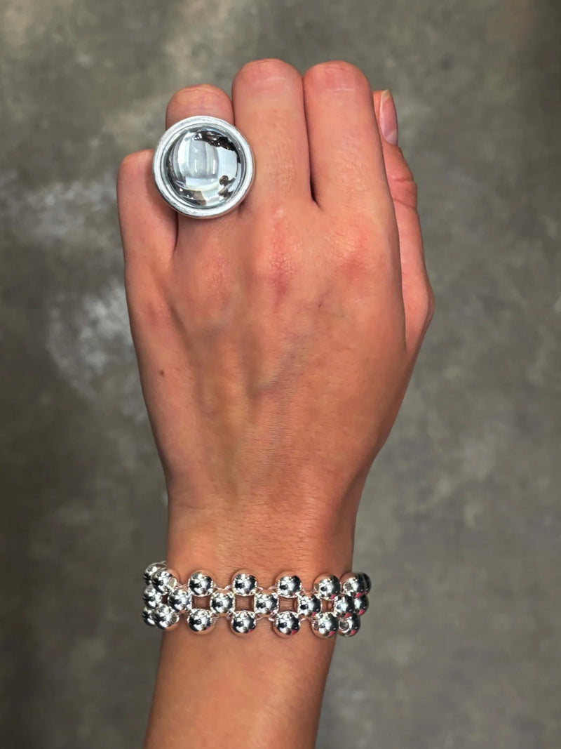 Clover Silver Bracelet