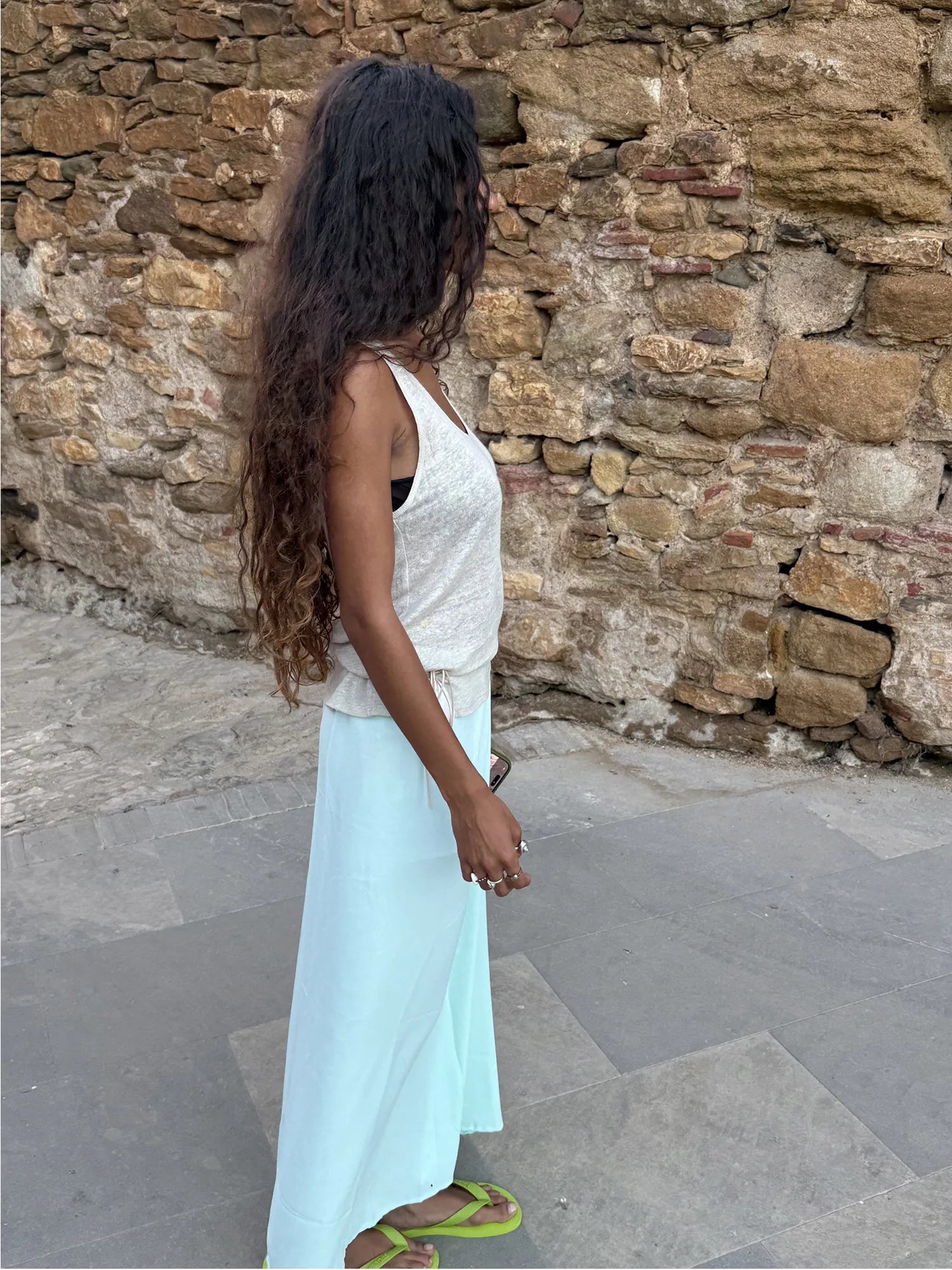 Rafaela Celeste Skirt
