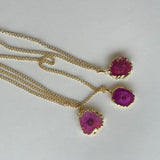 Cosmos Purple - Necklace